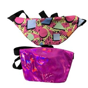 Retro Hot Pink Fanny Pack‎